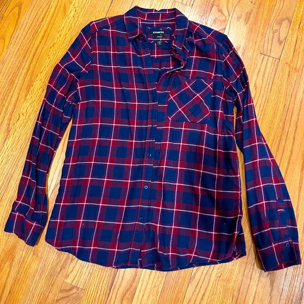 Express flannel top